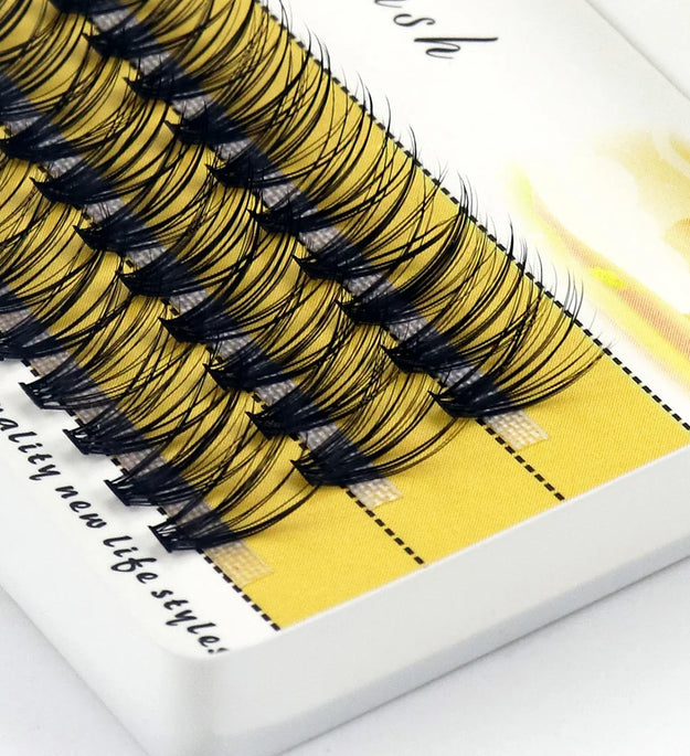 20D/30D Mink Eyelashes 1 Box/60 Bundles Natural Eyelash extension 3D Russia Individual Eyelash Cluster Makeup Tools Lashes Cilia