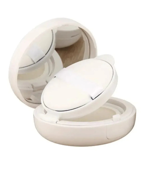 15g/0.5oz Empty Air Cushion Puff Box Portable Cosmetic Makeup Case Container with Powder Sponge Mirror for BB Cream Foundation