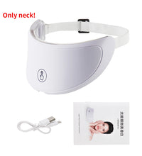 Wireless 7 Colors LED Face Beauty Machine Photon Facial Neck Skin Tighten Rejuvenation Facial Neck Mask - BlissFully