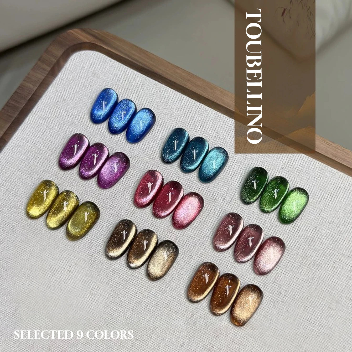 MIANEL 12ML 2026 Maillard Black Brown Cat Eye Gel Nail Polish Black Nails White Nails Nail Art Red Nails 1-21pcs