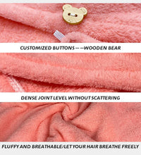 Microfiber Hair Towel Wrap for Women, Shower Spa Head Wrap Hair Drying Hat Turban Microfiber Terry Dry Absorbent Quick Dry Hair - BlissFully