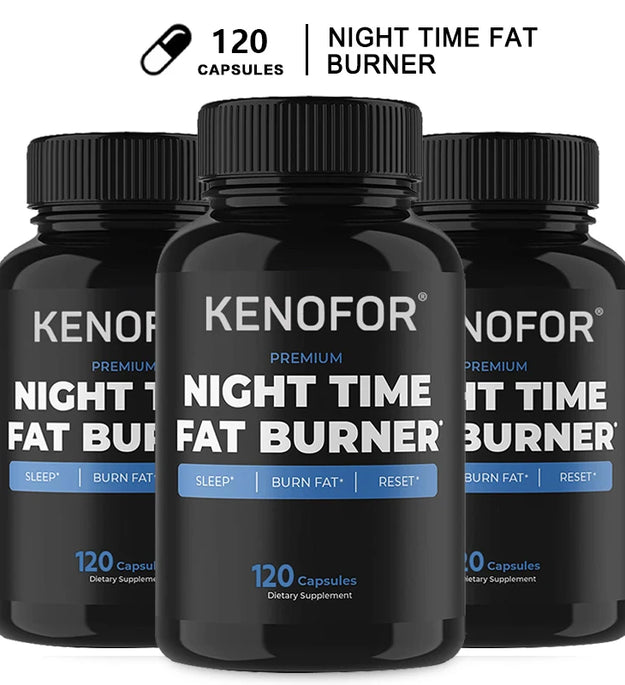 Nighttime Fat Burner - Helps promote metabolic cleansing, inhibits fat accumulation, and appetite control during sleep