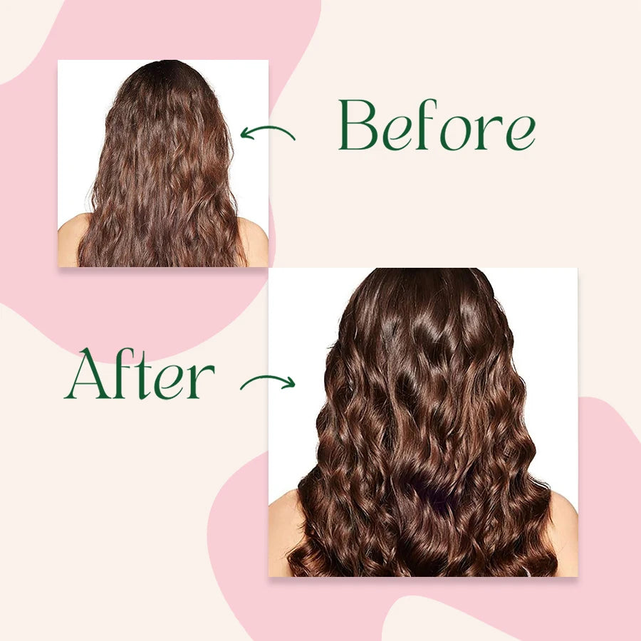 GOIPLE Natural Rose Water Hair Gel Enhance Curl Defining Cream Moisture Smooth Control Flyaways Shaping Styling Curly Products