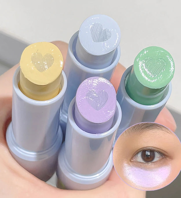 Color Correcting Makeup Primer Balm Moisturizing Green Purple Concealer Cream Cover Dark Circles Brighten Face Foundation Base