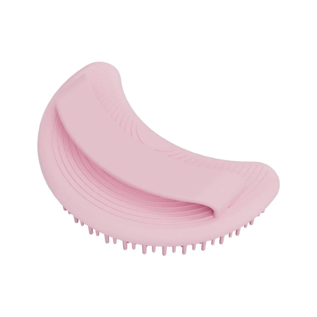 Soft Silicone Body Scrubber Exfoliating Brush Cleanser Manual Body Cleansing Skin Care Scrubber Shower Gentle Massage Bath Brush