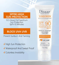 Facial Body Sunscreen Waterproof SPF 90+UV Sun Cream Sunblock Skin Protective Cream Anti Sun Facial Seaside Protection Cream - BlissFully