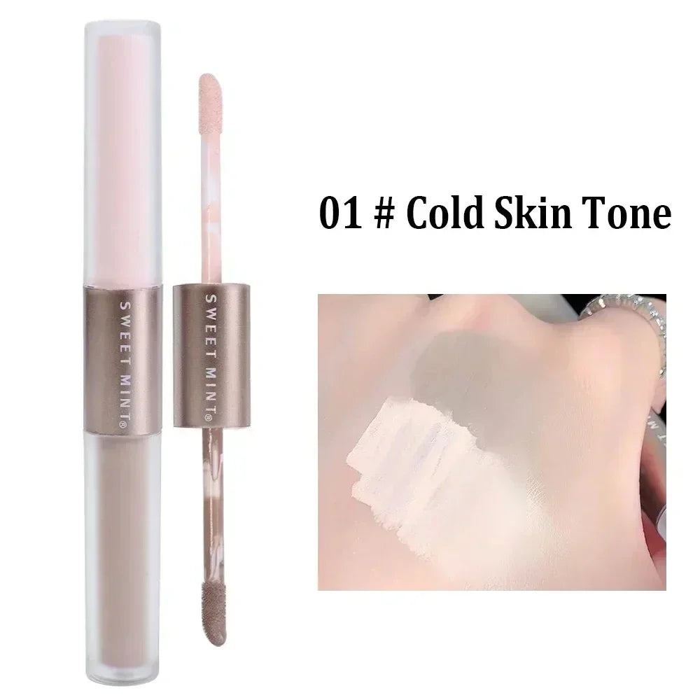 Face Brighten Contouring Liquid Concealer Makeup Waterproof Nose Shadow Contour Lasting Natural Bronzer Highlighter Cosmetics