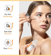 JoyPretty Vitamin C for Face Cream Whitening Dark Spots Removal Shrink Pore Serum Moisturizing Lighten Facial Skin Care Products - BlissFully