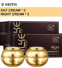 AILKE 24K Collagen Facial Whitening Set, Reduce Black Spots, Freckles, Brightening, Moisturizing Beauty Set For All Skin Types - BlissFully