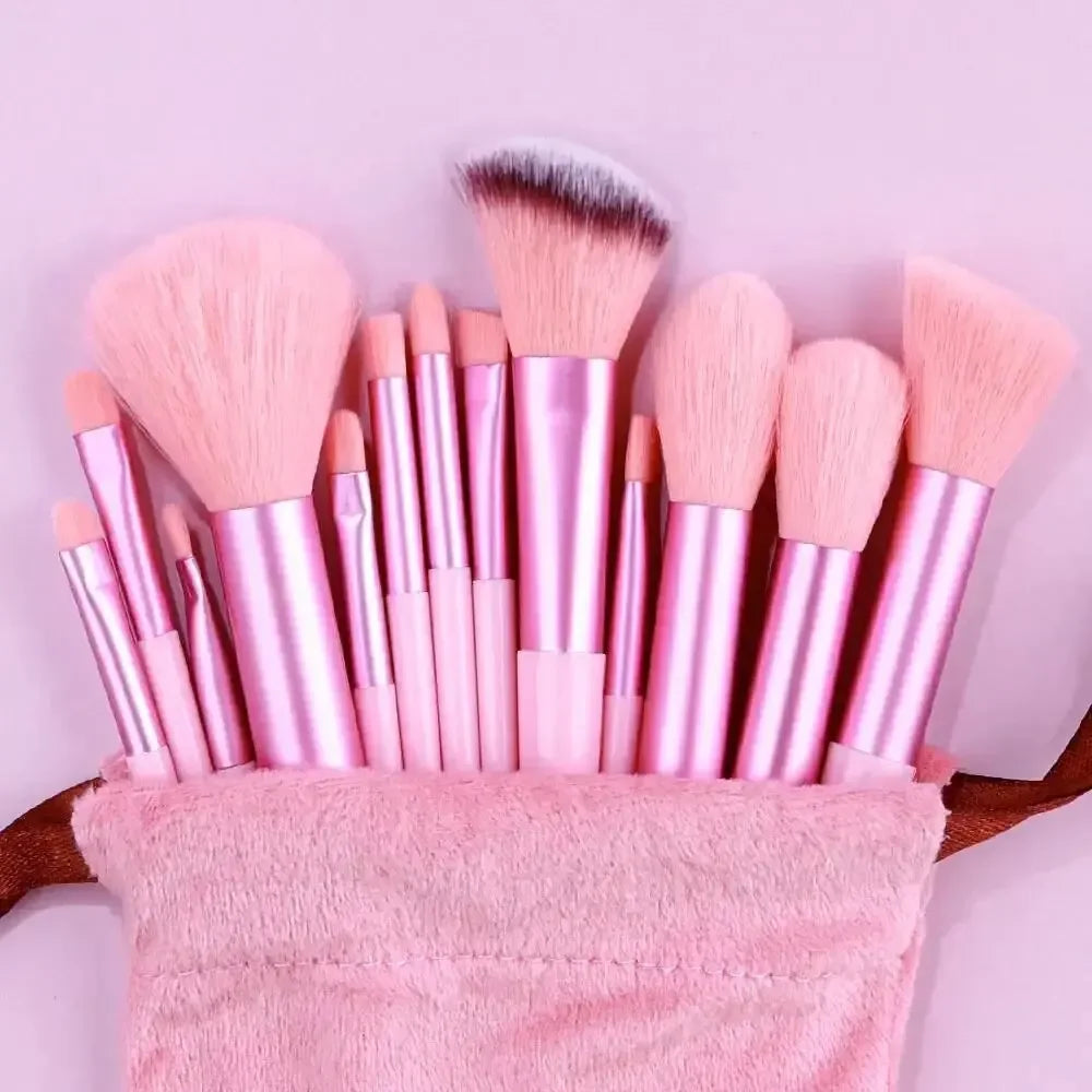 Makeup Brush Set Soft Fluffy Professiona Cosmetic Foundation Powder Eyeshadow Kabuki Blending Make Up Brush Beauty Tool Makeup - BlissFully