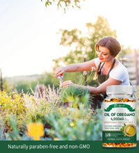 Oil of Oregano 4000mg - Relieves Bloating and Flatulence, Boosts Immunity - BlissFully