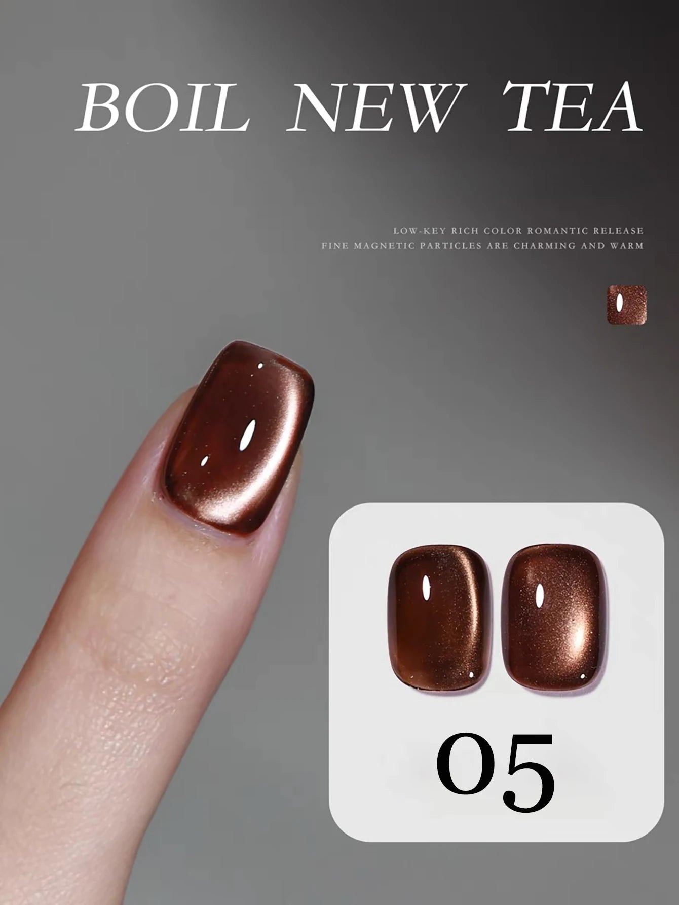 MIANEL 12ML 2026 Maillard Black Brown Cat Eye Gel Nail Polish Black Nails White Nails Nail Art Red Nails 1-21pcs