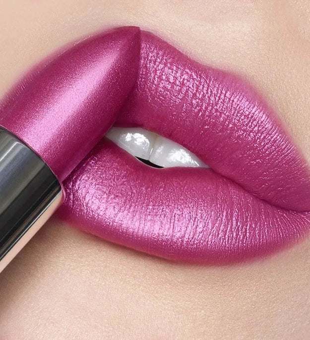 1 PC Red Metallic Lipstick Longlasting Glitter Lip Glaze  Waterproof Moisturize Luminous liptint Shimmer Shiny Lipgloss Makeup