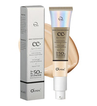 Ocheal 30g CC Cream Foundation Waterproff Concealer Moisturizing Sunscreen Liquid SPF 50+ Long Lasting Brightening Makeup Primer - BlissFully