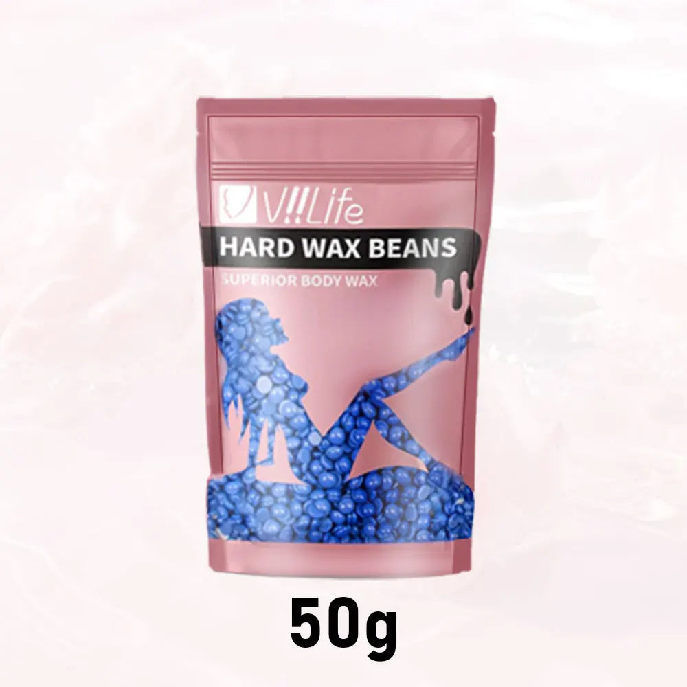 Viilife 50/100g Wax Beans Hot Film Hard Wax Depilatory Hard Hair Removal Bean Waxing Bikini Face Legs Body Hair Removal Unisex
