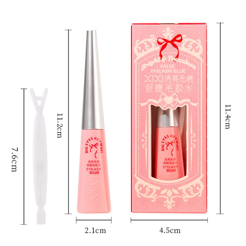 Eyelash Extension Glue Long Lasting Makeup Lashes Extension Glue for Eyelashes Waterproof Fast Dry Transparent Eye Lash Glue