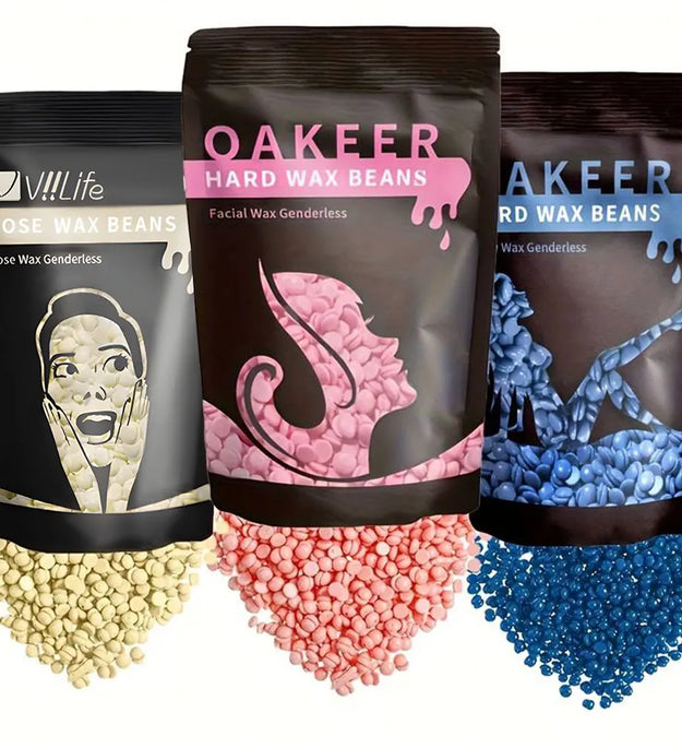 50g/100g Hard Wax Beans Solid Hair Remover No Strip Depilatory Hot Film Wax Bead Hair Removal for Full Body Bikini Leg Eyebrow