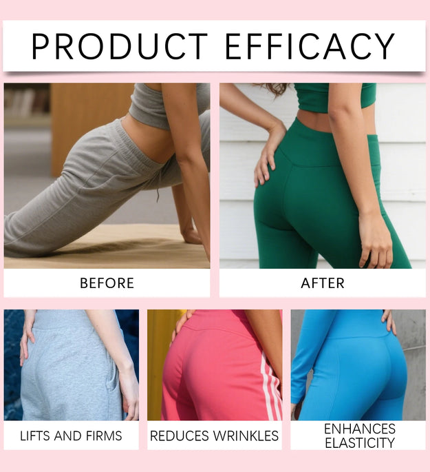 Butt Firming Cream with Collagen and Centella Asiatica for Lifted Shapely Glutes Tightening Body for Cellulite Reduction Smooth