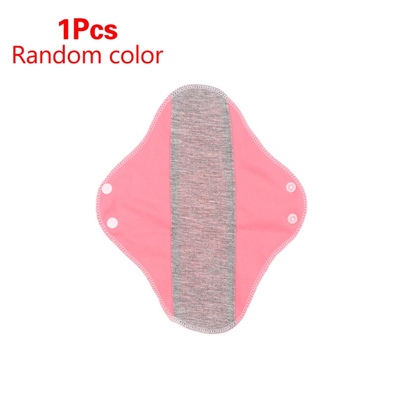 【LM】Thin Cloth Pads Soft Cotton Washable Feminine Panty Liners Sanitary Pads Napkin Daily Reusable Menstrual Hygiene Pads
