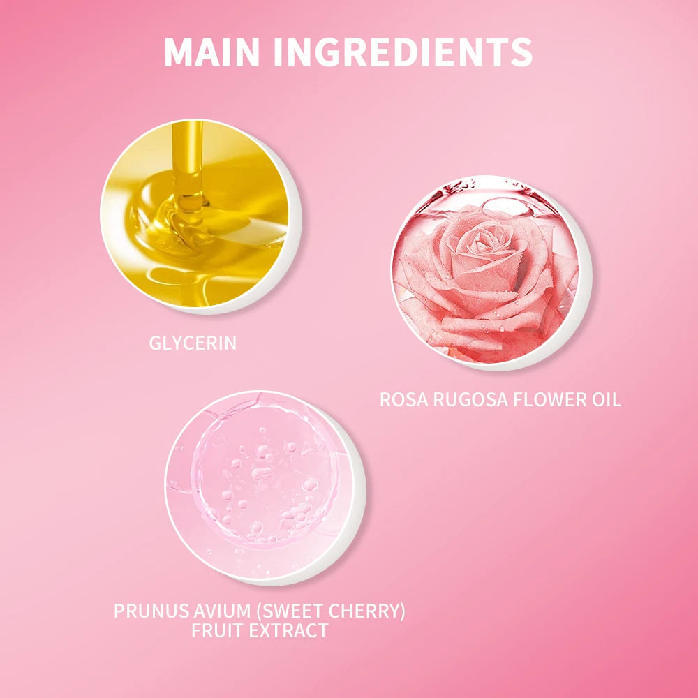 Fruity Water Lip Tint Gloss 4 Color Moisturizing Lip Glaze Long Lasting Lip Ink Face Lip Dual Purpose Liquid Lipstick Cosmetic M