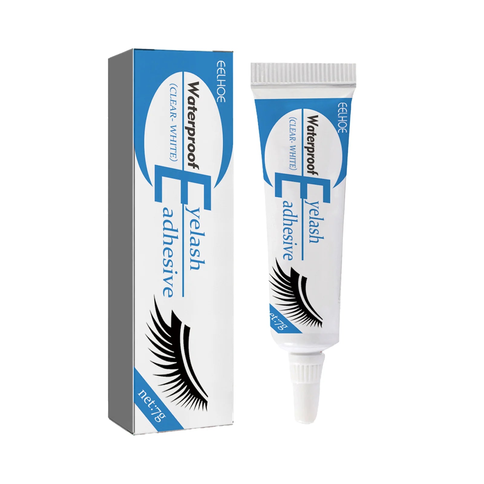 EELHOE Eyelash Extension Glue Fast Drying Strong Waterproof Lasting Eyelash Primer No Irritation Lash Lift False Eyelashes Tool