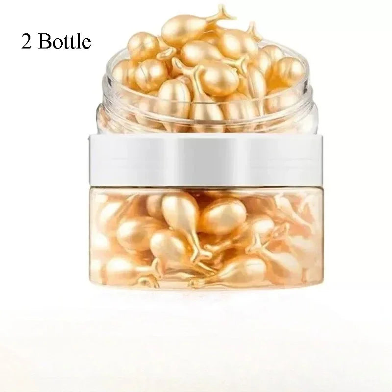 50Pcs Collagen Face Care Capsules Serum Spot Acne Wrinkle Remover Firming Whitening Hyaluronic Acid Essence Skin Care New style - BlissFully