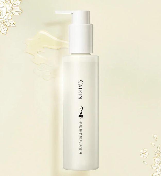 CATKIN Summer Palace Luxury Deep Facial Cleansing Oil, Makeup Remover Residue-Free, Fragrance and Colorant All Skin Types 150ml