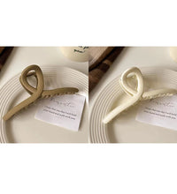 2/4Pcs Women Hair Claw Clip Cross Matte Hairpin Fashion Hairgrips Large Hair Claw Crab Clips Girls Korean Hair Accessories - BlissFully