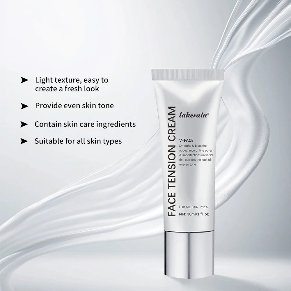 Peter Face Tighten Cream Reduce Fine Lines Pores and Imperfections 30ml No-Filter Primer Firm and Blur Skin for Flawless - BlissFully