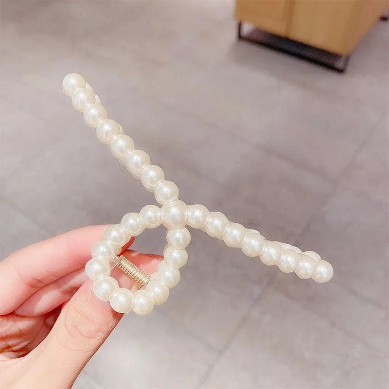 Fashion Elegant Gold Color S-shaped Metal Hairpins Hair Claw For Women Girls Korean Hair Clips Ponytail Clip Hair Accessories