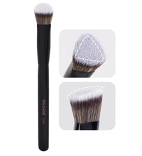 MAANGE Under Eye Concealer Makeup Brush Triangle Foundation Brush for Liquid Cream Blending Concealing Cosmetic Makeup Tools - BlissFully