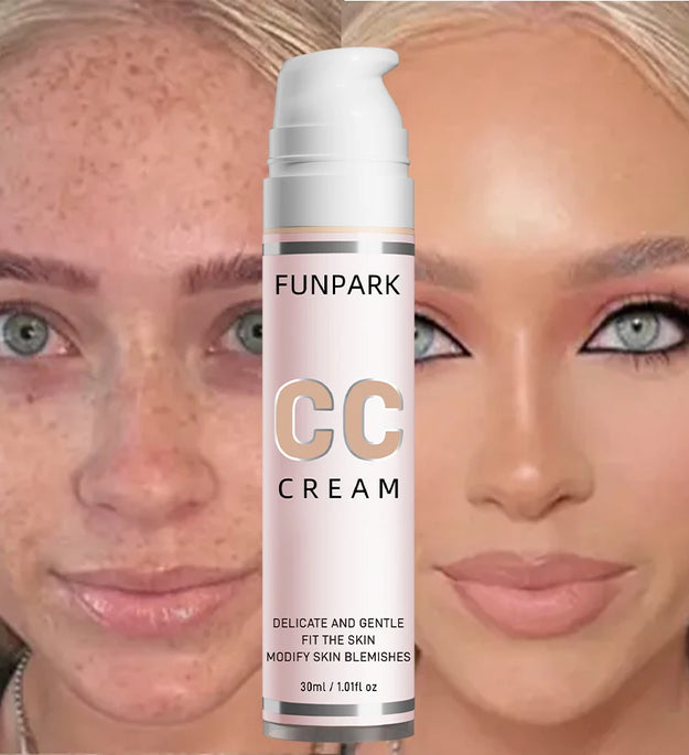 30ml 1Pc Color Correcting CC Cream Facial Foundation Waterproof Concealer Whitening Liquid Foundation Korean Makeup Cosmetics