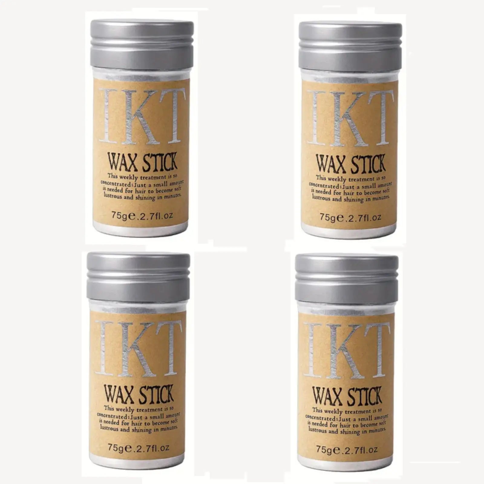 2/5Pcs Hair Wax Stick For Kids Women Slick Back Brushes Gel Pomade for Little Girls Toddler Flyaway Hair Wig Styling Accessories - BlissFully