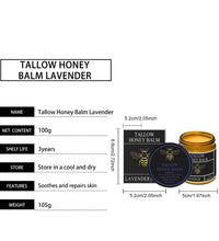 Tallow Honey Cream Glow Hydrating Skin Improve Elasticity Soft Bleaching Improve Dullness Firming Face Body Moisturizer Lotion - BlissFully