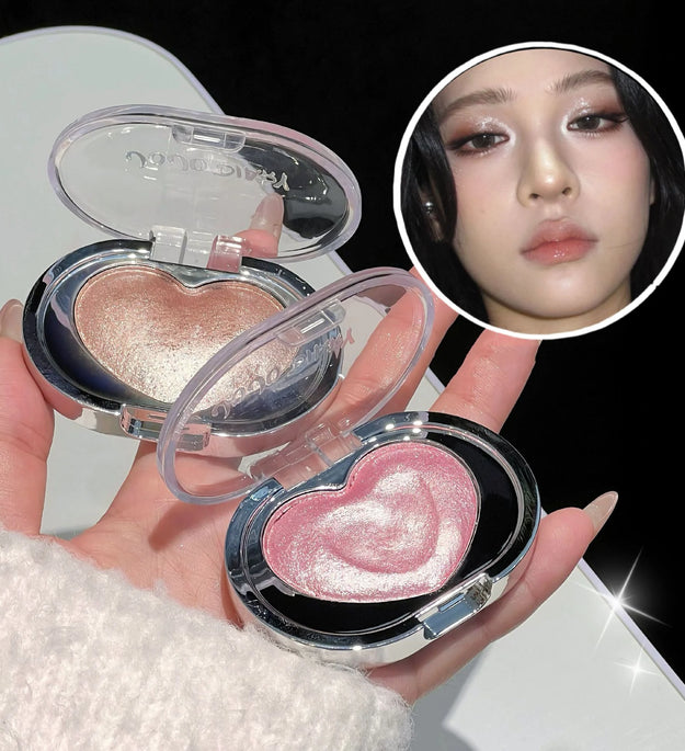 Pearlescent Diamond Highlighting Cream Champagne Gold Sparkle Full Body Shimmer Facial Contour Brightening Lasting Highlighter