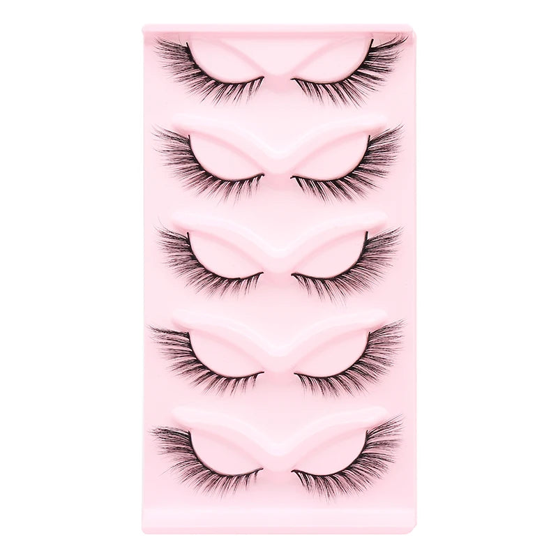 Eyelashes 5/10/16 Pairs 3D Faux Mink Lashes Natural False Eyelashes Reusable Dramatic Volume Lashes Makeup Eyelash Extension
