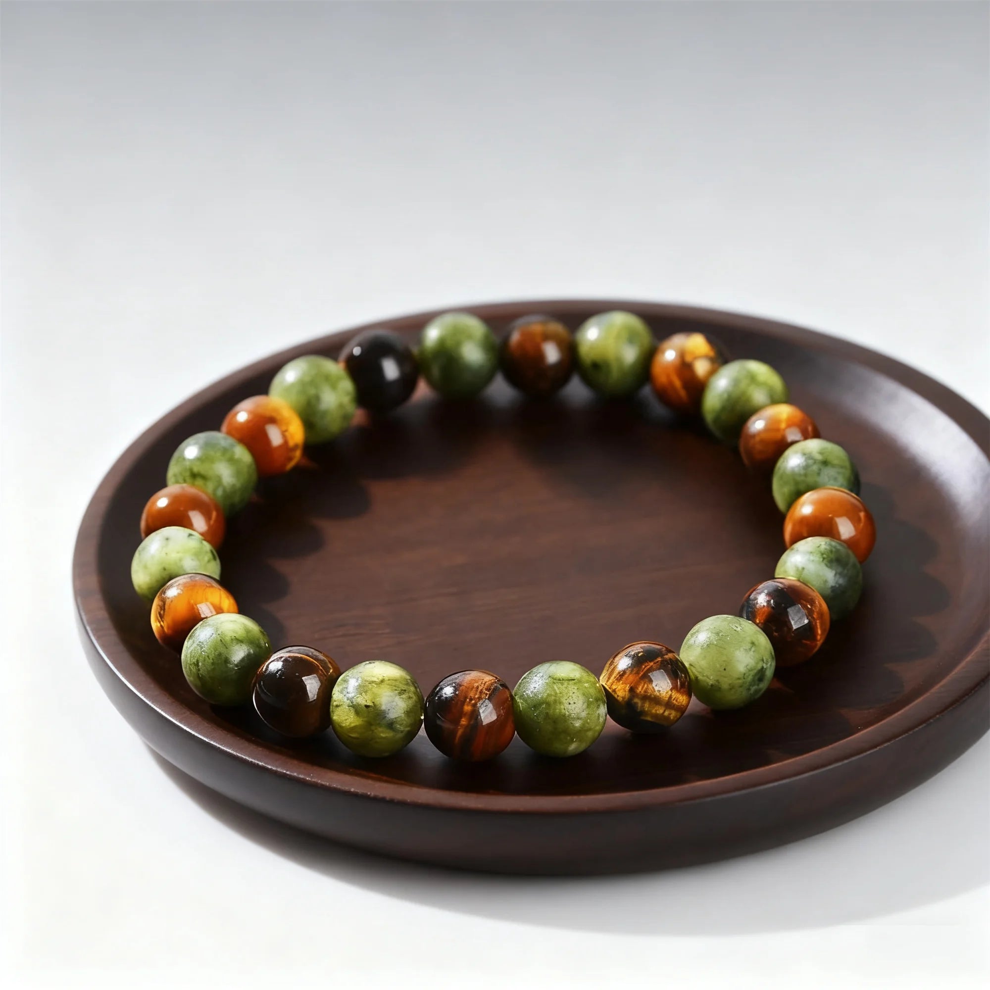 Prosperity and Abundance Healing Bracelet - Relaxing Bracelet to Enhance Personal Success Power and Health - BlissFully