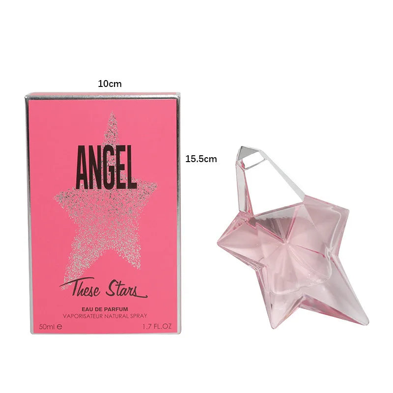 Angel Eau De Parfum Refillable Spray Standing Star 50ml New Muler Pheromone Elegant Charm Fresh Natural Vitality Perfume Spray