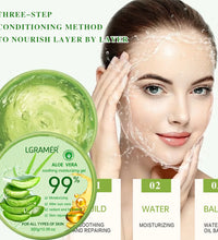 99% Aloe Vera Moisturizing Gel Refreshing Non Sticky Facial Facial Cream Wash Free Deep Nourishing Maintain Skin Face Care Skin - BlissFully