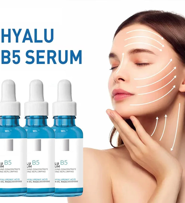 B5 Hyaluronic Acid Serum Facial Anti A-ging W-rinkle Lift Firming Fine Lines Lightening Dark Circle Skin Brightening Hyalu Serum