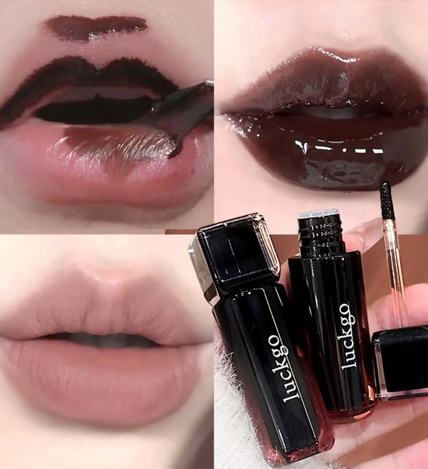 LUCKGO Peelable Lip Stain Matte Korean Waterproof Tear Off Lip Gloss Sweat Resistant Long Lasting Non Transfer Lip Tint Makeup