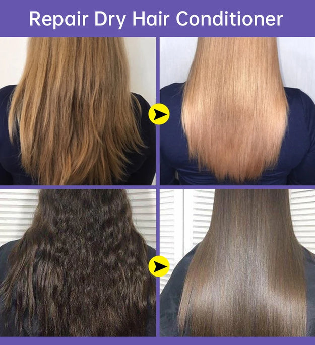 PURC Leave In Conditioner Spray for Hair Smoothing Hair Treatment Coconut Oil Repair Damaged Dry After-Shampoo Hair Care 55ml