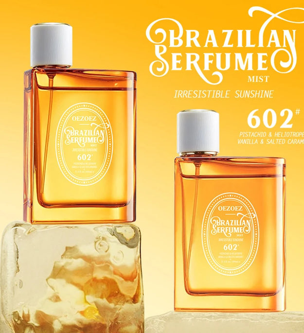 Caramel Vanilla Unisex Eau De Toilette Rich Gourmet Tone Lasting Fresh Vibrant Woody Perfume Exudes Charm Fragrance Spray 100ml