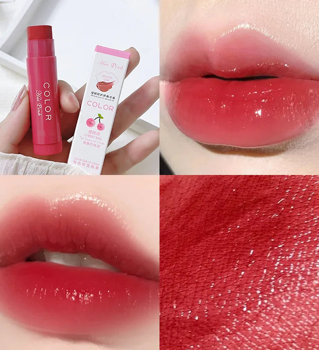 Colored moisturizing lip balm lipstick moisturizing, moisturizing, diluting lip lines, anti-drying lip balm