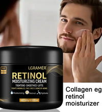 Men's Retinol Face Moisturizer Moisturizing Retinol Cream Anti-Wrinkle Aging Moisturizing Shrink Pores Whitening Smooth Retinol - BlissFully