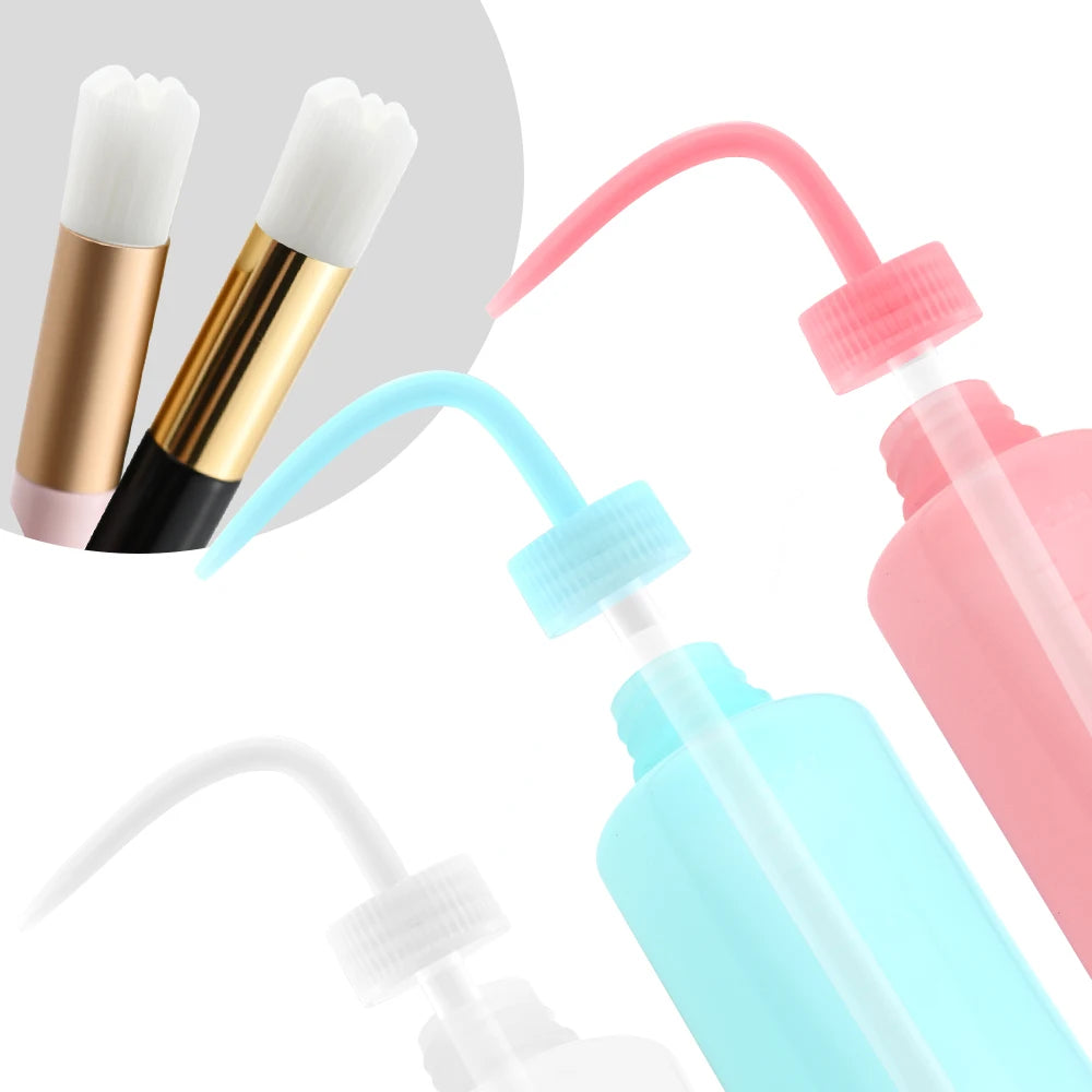 Lashtalk Mousse Clean Brush Bottle Eyelash Extensions Makeup Tools Fake Lash Shampoo Brush Washing Skin Care Beauty Health - BlissFully