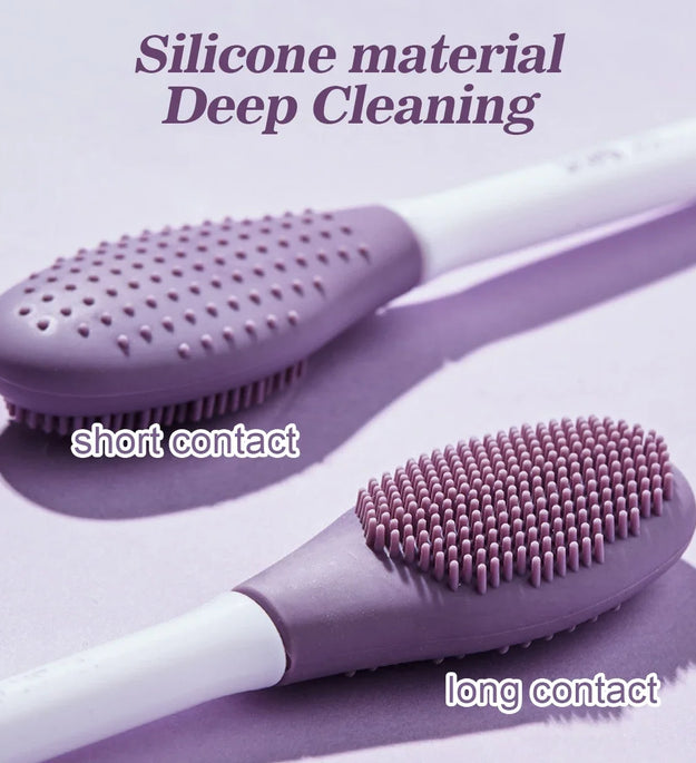 2 In1 Scrub   Blackhead  Silicone Facial Cleansing & Mask Brush  Deep Cleaning Tools Exfoliator Scrub Pore Facial Skin Care - BlissFully