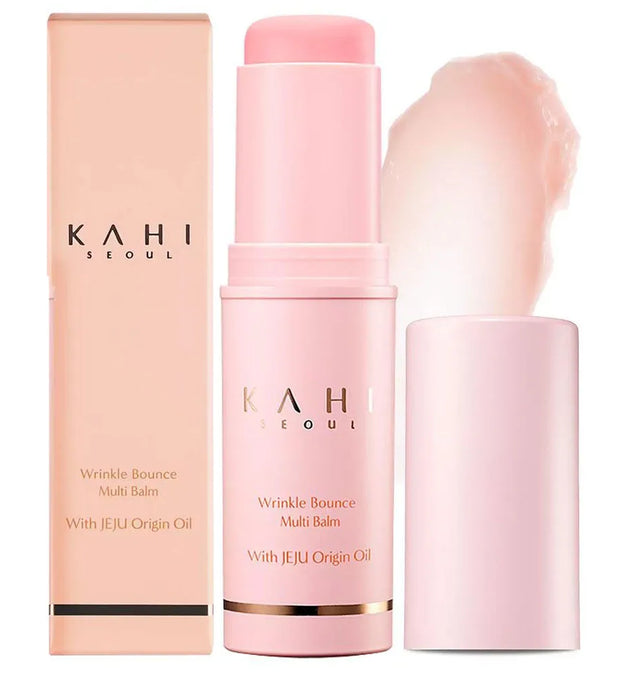 Wrinkle Bounce Moisturizing Multi Balm for Face Daily Face Moisturizer Stick All-in-One Multi Balm Hydrating Lip Eye Neck Cream