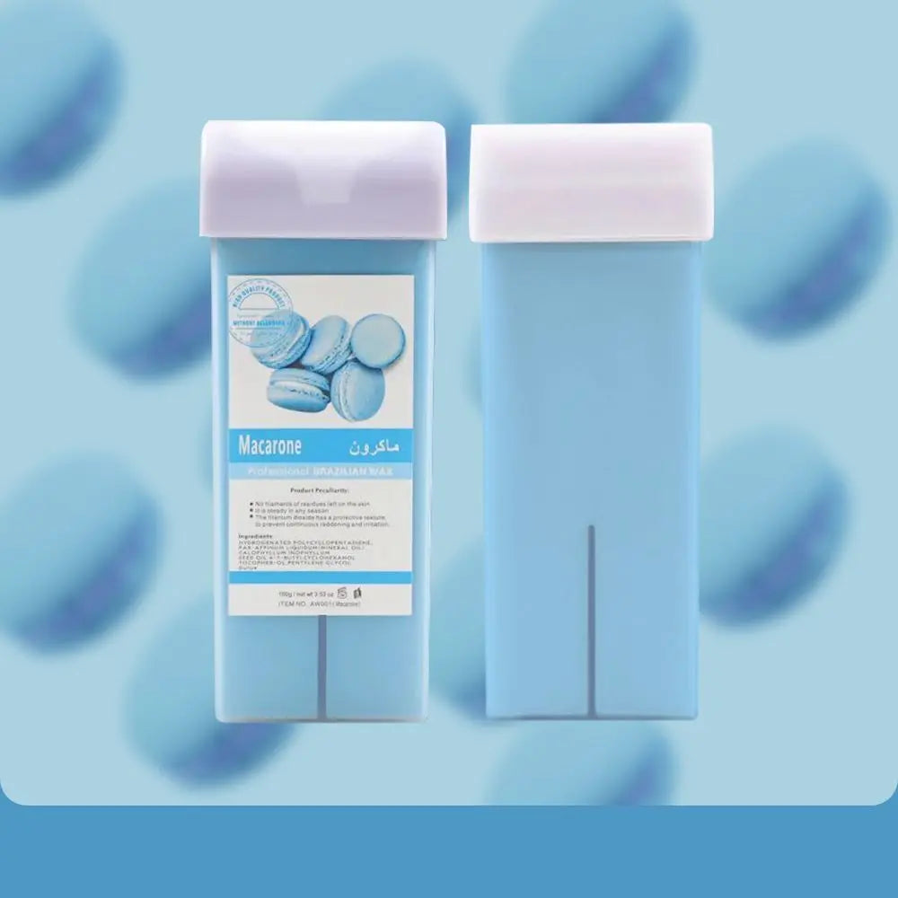 Painless Hair Removal Wax Cartridge Depilatory Wax Warmer Lavender Roll on Wax Wax Roller Refill For Bikini Body Hair Removal