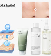 Anua Skincare HeartLeaf 77 Toner Moisturizing Pore Cleansing Oil Exfoliating Oil Control Quercetin Face Wash Deep Cleansing - BlissFully